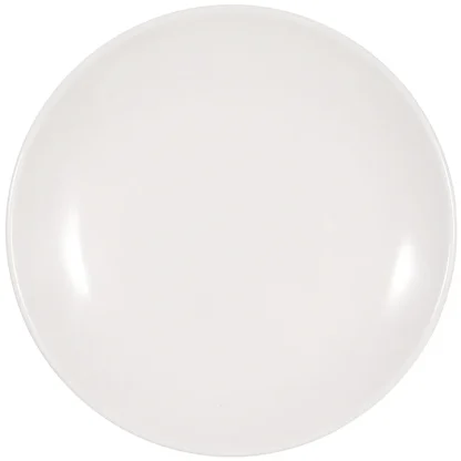 Plain Sleek White Round Dish Set - Image 2