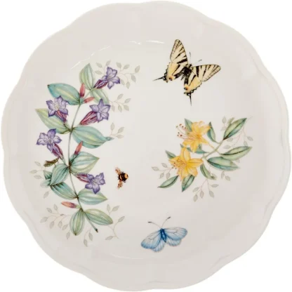 Printed Butterfly Round Dish Set - Image 3