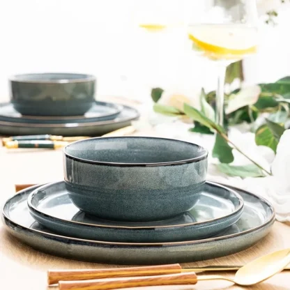 Scratch Resistant Round Dish Set - Image 7
