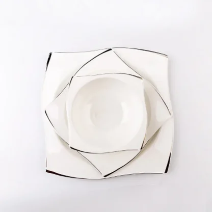 Minimalist Square Dish Set - Image 2