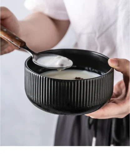 Plain Matte Ripple Dish Set - Image 6