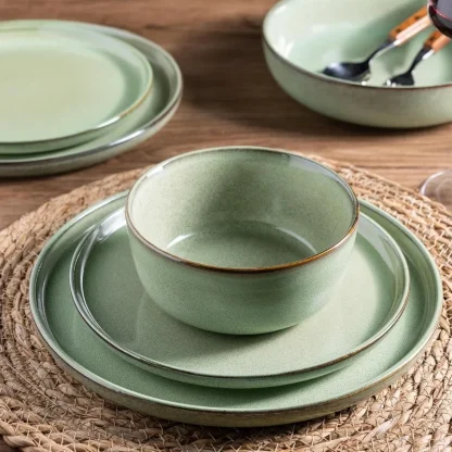Scratch Resistant Round Dish Set - Image 6