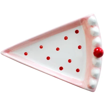 Cute Pink Cake Dish Set - Image 2