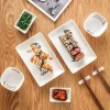 Rectangular Sushi Dish Set - Image 4