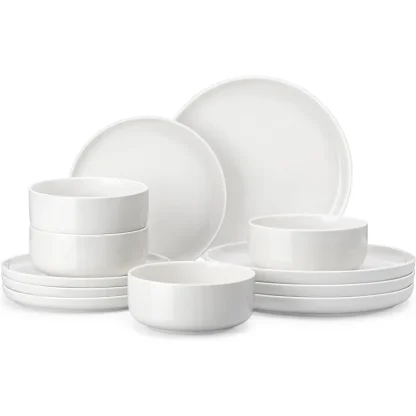 Marble Print Round Dish Set - Image 6