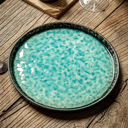 Vintage-style Round Dish Set