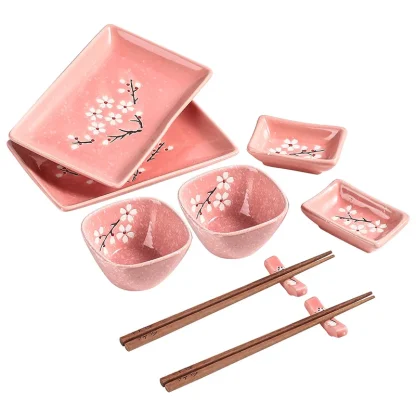 Rectangular Sushi Dish Set - Image 6