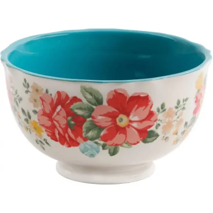 Vintage-style Floral Dish Set - Image 5