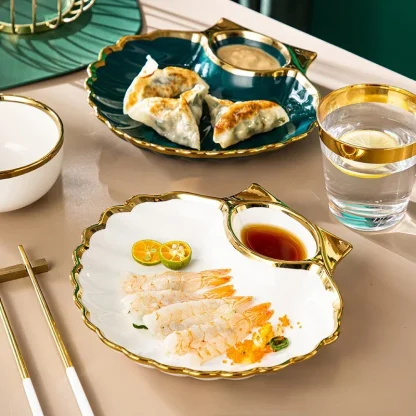 Shell Shaped Modern Dish Set - Image 2