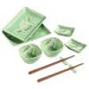 Rectangular Sushi Dish Set - Image 5
