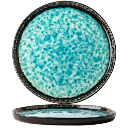 Vintage-style Round Dish Set - Image 5